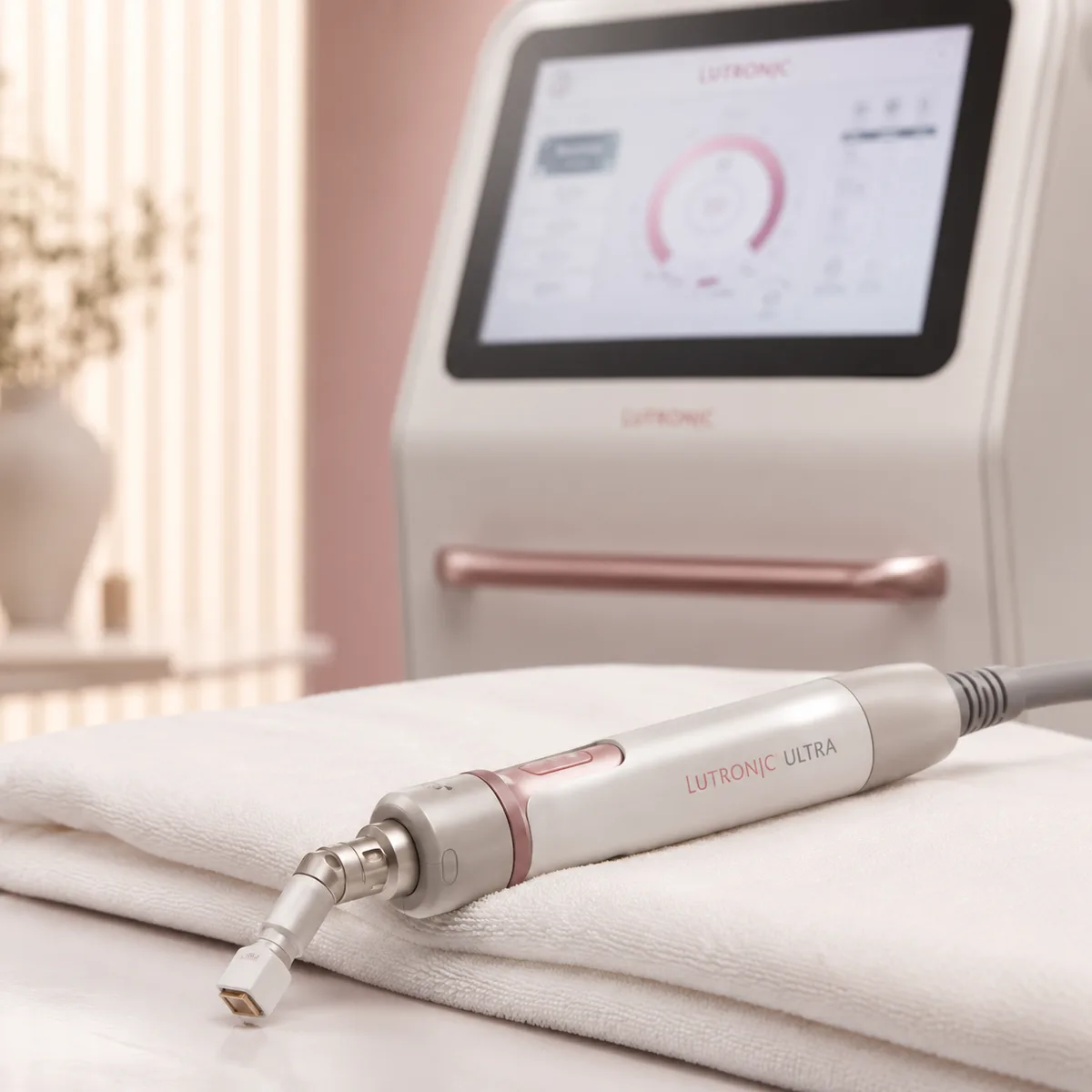 Ponteira de laser usada em cirurgia íntima